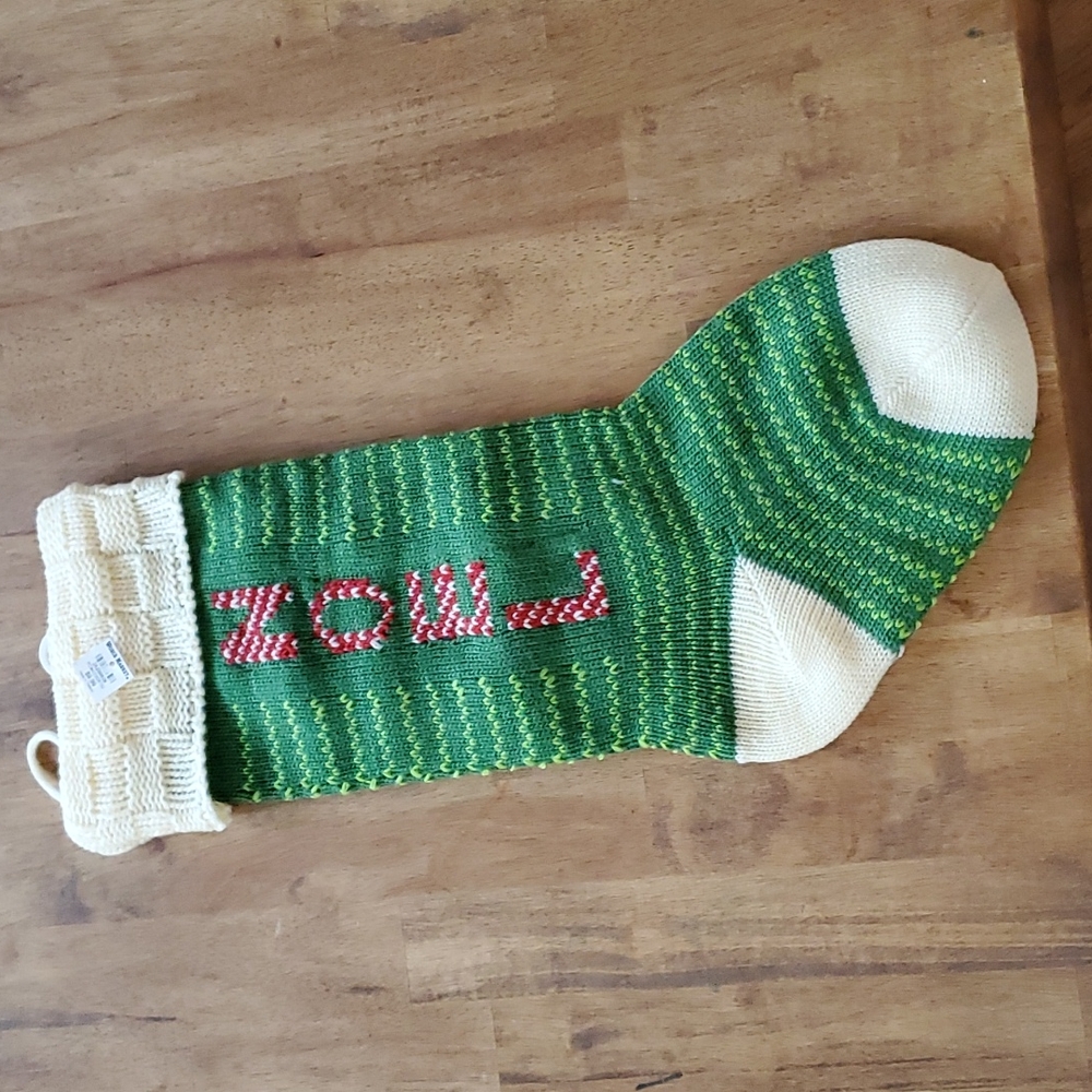 World Market Cost Plus Knit Stocking 22"